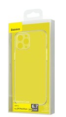Telefoniümbris iPhone 12 Pro Max 6,7″ / 2020 läbipaistev | Baseus цена и информация | Чехлы для телефонов | kaup24.ee