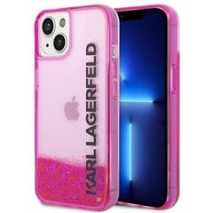 Karl Lagerfeld KLHCP14SLCKVF для iPhone 14, розовый цена и информация | Чехлы для телефонов | kaup24.ee