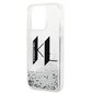 Karl Lagerfeld KLHCP14XLBKLCS iPhone 14 Pro Max jaoks, läbipaistev hind ja info | Telefoni kaaned, ümbrised | kaup24.ee