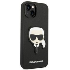 Karl Lagerfeld KLHCP14SSAPKHK iPhone 14 jaoks, must hind ja info | Telefoni kaaned, ümbrised | kaup24.ee