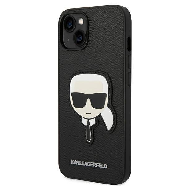 Karl Lagerfeld KLHCP14SSAPKHK iPhone 14 jaoks, must hind ja info | Telefoni kaaned, ümbrised | kaup24.ee