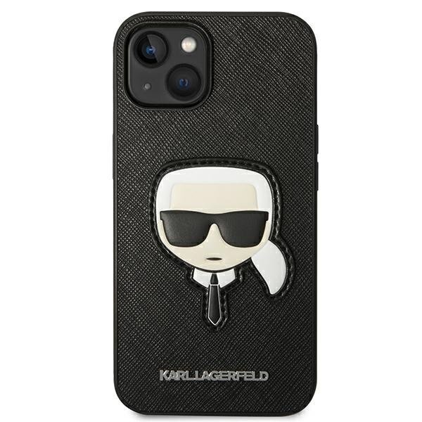 Karl Lagerfeld KLHCP14SSAPKHK iPhone 14 jaoks, must hind ja info | Telefoni kaaned, ümbrised | kaup24.ee