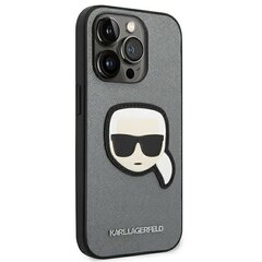 Karl Lagerfeld KLHCP14XSAPKHG iPhone 14 Pro Max jaoks, hall цена и информация | Чехлы для телефонов | kaup24.ee