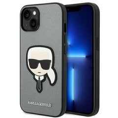 Karl Lagerfeld KLHCP14MSAPKHG iPhone 14 Plus jaoks, hall цена и информация | Чехлы для телефонов | kaup24.ee