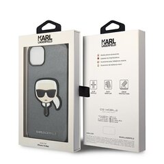Karl Lagerfeld KLHCP14MSAPKHG iPhone 14 Plus jaoks, hall цена и информация | Чехлы для телефонов | kaup24.ee