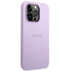 Guess GUHCP14LPSASBPU для iPhone 14 Pro, фиолетовый цена и информация | Чехлы для телефонов | kaup24.ee
