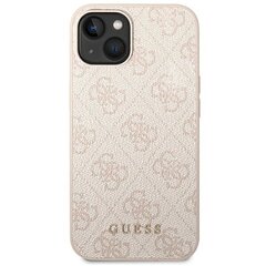 Guess GUHCP14MG4GFPI iPhone 14 Plus jaoks, roosa hind ja info | Telefoni kaaned, ümbrised | kaup24.ee