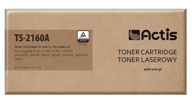 Tooner Actis TS-2160A Samsung MLT-D101S SCX-3400 ML-2160 2165W - must hind ja info | Laserprinteri toonerid | kaup24.ee
