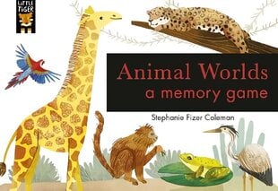 Animal Worlds: A Memory Game цена и информация | Книги для малышей | kaup24.ee