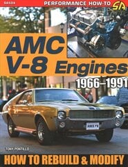 AMC V-8 Engines 1966-1991: How to Rebuild & Modify цена и информация | Путеводители, путешествия | kaup24.ee