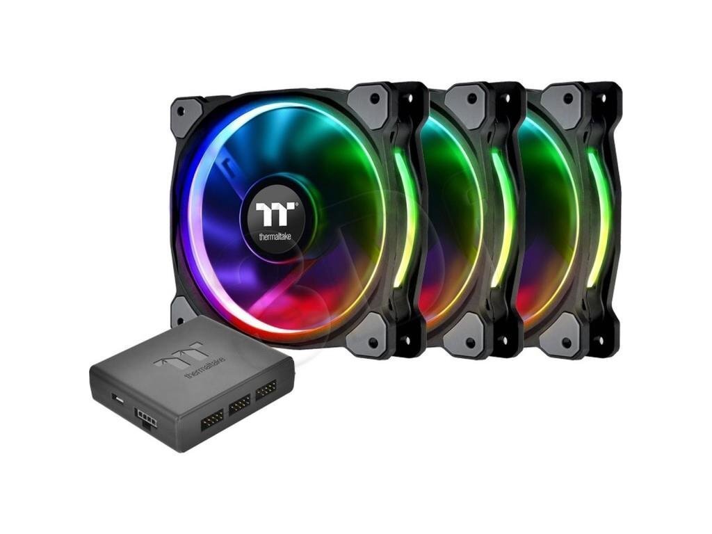 Thermaltake Riing x3 CL-F049-PL12SW-A цена и информация | Arvuti ventilaatorid | kaup24.ee