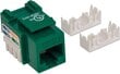 Moodul Keystone Intellinet RJ45 UTP Cat5e Punch-Down, roheline цена и информация | Kaablid ja juhtmed | kaup24.ee