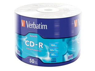 Диски CD-R Verbatim 43787 цена и информация | Виниловые пластинки, CD, DVD | kaup24.ee