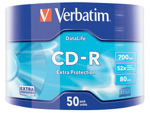 Диски CD-R Verbatim 43787 цена и информация | Виниловые пластинки, CD, DVD | kaup24.ee