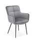 2 tooli komplekt Halmar K463, hall hind ja info | Söögitoolid, baaritoolid | kaup24.ee