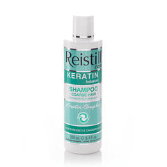 Разглаживающий шампунь с кератином для непослушных и жестких волос Reistill Keratin Infusion, 250 мл цена и информация | Шампуни | kaup24.ee