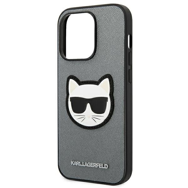 Karl Lagerfeld KLHCP14XSAPCHG telefonile iPhone 14 Pro Max, hall hind ja info | Telefoni kaaned, ümbrised | kaup24.ee