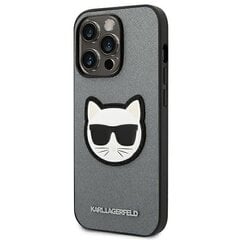 Karl Lagerfeld KLHCP14XSAPCHG telefonile iPhone 14 Pro Max, hall цена и информация | Чехлы для телефонов | kaup24.ee