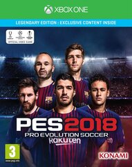 Игра Pro Evolution Soccer PES 2018 - Legendary Edition (Xbox One) цена и информация | Компьютерные игры | kaup24.ee