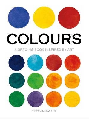 Colours: A Drawing Book Inspired by Art цена и информация | Kunstiraamatud | kaup24.ee