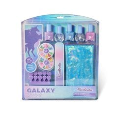 Komplekt Martinelia Galaxy Dreams: küünelakk 5 tk + küüneviil + varvastevahed 2 tk + kleebiste komplektid 2 tk + kosmeetikakott hind ja info | Laste ja ema kosmeetika | kaup24.ee