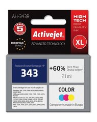 Activejet AH-343R tint HP printerile, HP 343 C8766EE цена и информация | Картриджи для струйных принтеров | kaup24.ee