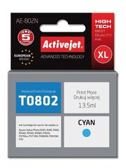 ActiveJet AE-802N, kõrge tindikassett Epson T0802 XL, sinine hind ja info | Tindiprinteri kassetid | kaup24.ee
