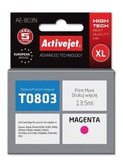 Картридж для струйных принтеров «Activejet» AE-803N для Epson T0803, 13.5 мл., magenta цена и информация | Картриджи для струйных принтеров | kaup24.ee