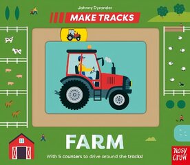 Make Tracks: Farm цена и информация | Книги для малышей | kaup24.ee