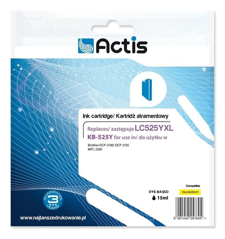 Actis KE-525Y hind ja info | Tindiprinteri kassetid | kaup24.ee