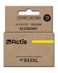 Actis KH-933YR tint HP printerile; HP 933XL CN056AE asendus; Standard; 13 ml; kollane цена и информация | Картриджи для струйных принтеров | kaup24.ee