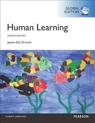 Human Learning, Global Edition 7th edition цена и информация | Книги по социальным наукам | kaup24.ee