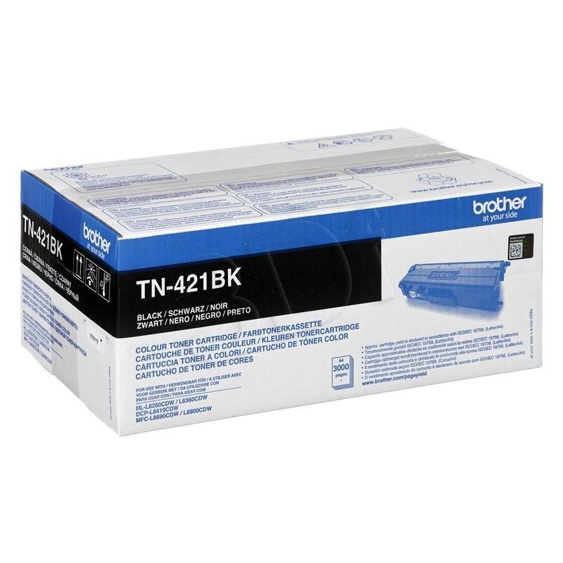 Brother TN421BK Toner cartridge, Black цена и информация | Laserprinteri toonerid | kaup24.ee