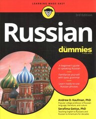 Russian For Dummies, 3rd Edition 3rd Edition цена и информация | Пособия по изучению иностранных языков | kaup24.ee