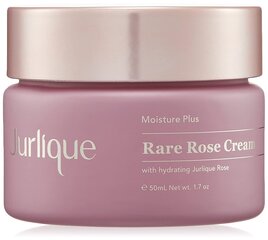 Niisutav näokreem roosiga Jurlique Moisture Plus Rare Rose, 50 ml hind ja info | Näokreemid | kaup24.ee