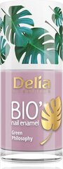 Лак для ногтей Delia Cosmetics Bio Green Philosophy № 635 Сиреневый, 11 мл цена и информация | Лаки для ногтей, укрепители для ногтей | kaup24.ee