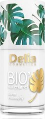 Küünelakk Delia Delia Cosmetics Bio Green Philosophy nr 602 White, 11ml цена и информация | Лаки для ногтей, укрепители для ногтей | kaup24.ee