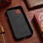 iCarer Leather iPhone 14 Plus black (MagSafe compatible) цена и информация | Telefoni kaaned, ümbrised | kaup24.ee