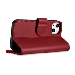 Чехол iCarer 2in1 для iPhone 14 Plus FlipAnti-RFID, красный (WMI14220727-RD) цена и информация | Чехлы для телефонов | kaup24.ee