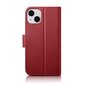 iCarer 2in1 iPhone 14 Plus FlipAnti-RFID red (WMI14220727-RD) цена и информация | Telefoni kaaned, ümbrised | kaup24.ee