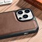 iCarer Leather iPhone 14 Pro Max (MagSafe compatible) brown (WMI14220720-BN) hind ja info | Telefoni kaaned, ümbrised | kaup24.ee