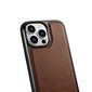 iCarer Leather iPhone 14 Pro Max (MagSafe compatible) brown (WMI14220720-BN) hind ja info | Telefoni kaaned, ümbrised | kaup24.ee