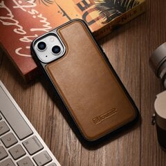 iCarer Leather iPhone 14 Plus (MagSafe compatible) brown (WMI14220719-TN) цена и информация | Чехлы для телефонов | kaup24.ee