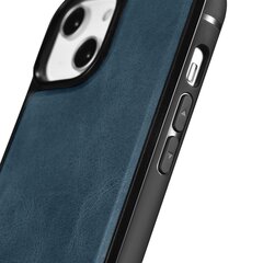 Кожаный чехол iCarer для iPhone 14 Plus (совместим с MagSafe), синий (WMI14220719-BU) цена и информация | Чехлы для телефонов | kaup24.ee