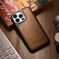 iCarer Leather iPhone 14 Pro (MagSafe compatible) brown (WMI14220718-TN) hind ja info | Telefoni kaaned, ümbrised | kaup24.ee