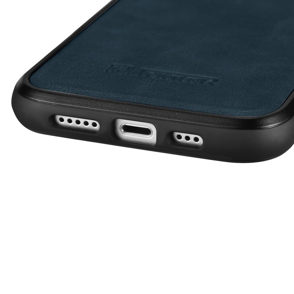 iCarer Leather iPhone 14 Pro (MagSafe compatible) blue (WMI14220718-BU) hind ja info | Telefoni kaaned, ümbrised | kaup24.ee