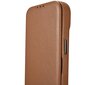 iCarer Leather iPhone 14 Plus Flip Magnetic MagSafe Brown (WMI14220715-BN) hind ja info | Telefoni kaaned, ümbrised | kaup24.ee