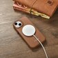 iCarer Leather iPhone 14 Plus Flip Magnetic MagSafe Brown (WMI14220715-BN) цена и информация | Telefoni kaaned, ümbrised | kaup24.ee