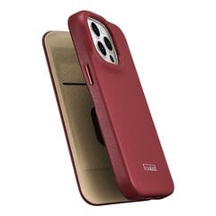 iCarer Leather iPhone 14 Pro Flip Magnetic MagSafe Red (WMI14220714-RD) цена и информация | Чехлы для телефонов | kaup24.ee