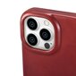 iCarer Leather iPhone 14 Pro Max Flip Magnetic MagSafe Red (AKI14220708-RD) цена и информация | Telefoni kaaned, ümbrised | kaup24.ee